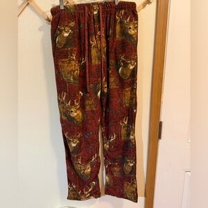 Men's Deer Print Lounge Pants North 15 brand size
Large